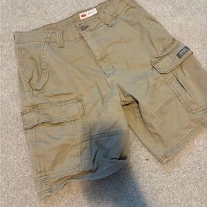 Wrangler Men's Khaki Cargo Shorts